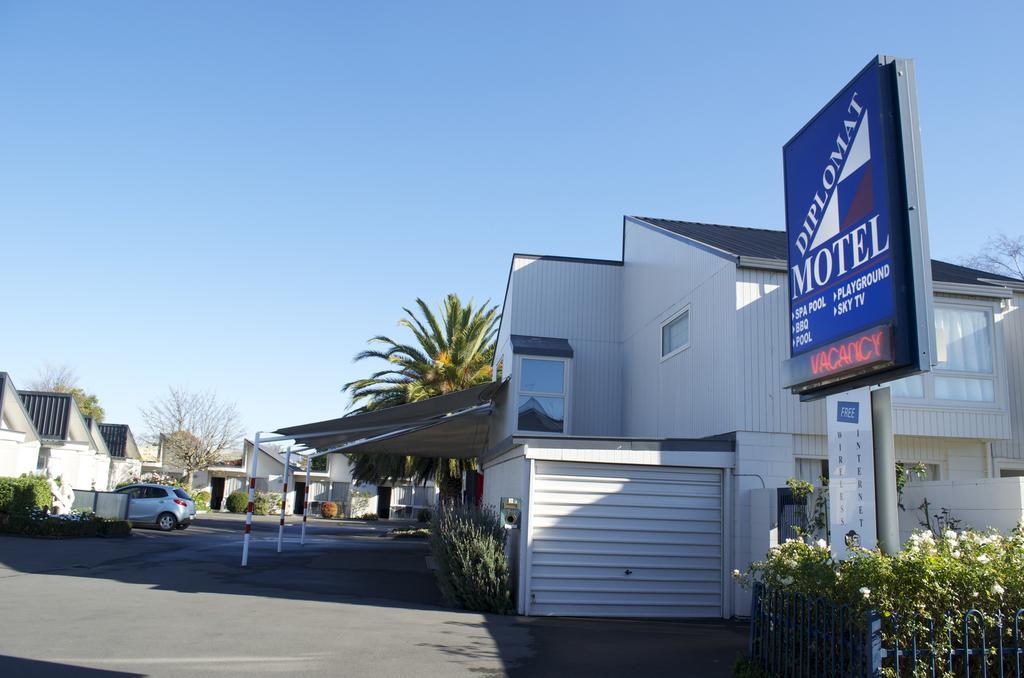 Diplomat Motel Christchurch Exterior foto